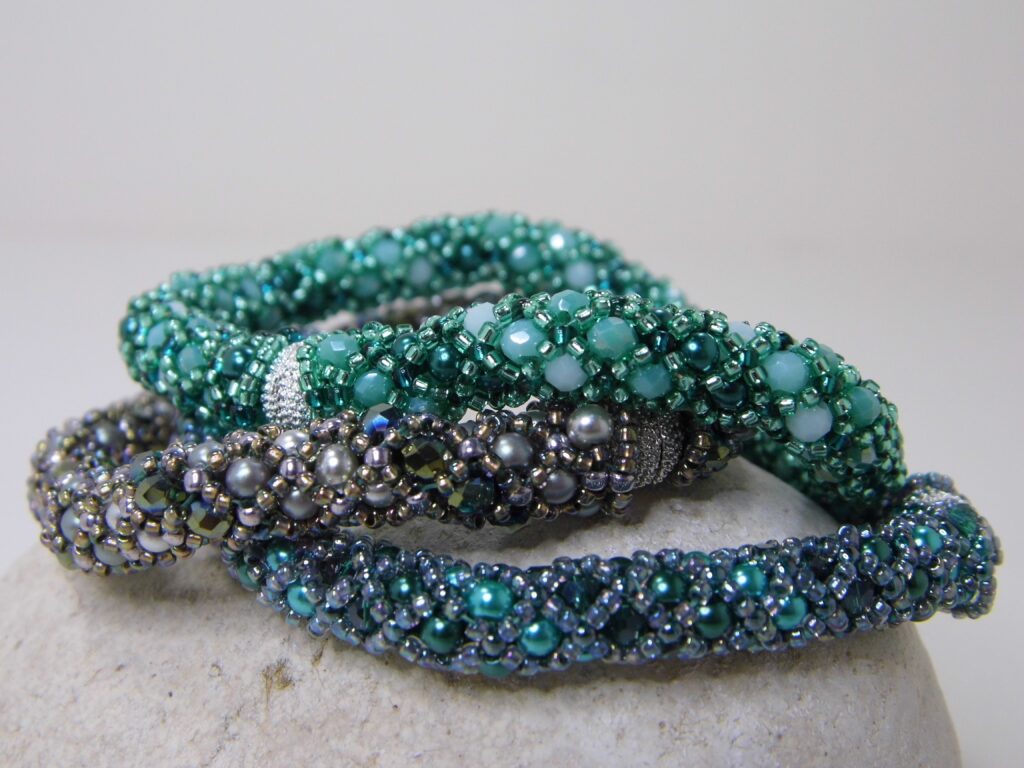 Parkwood Crafts bracelets. Miss Ivy Events the leading event management organiser of vintage artisan lifestyle wedding and pet events across the South West