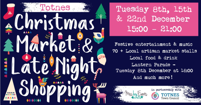 Totnes Christmas Markets 2026