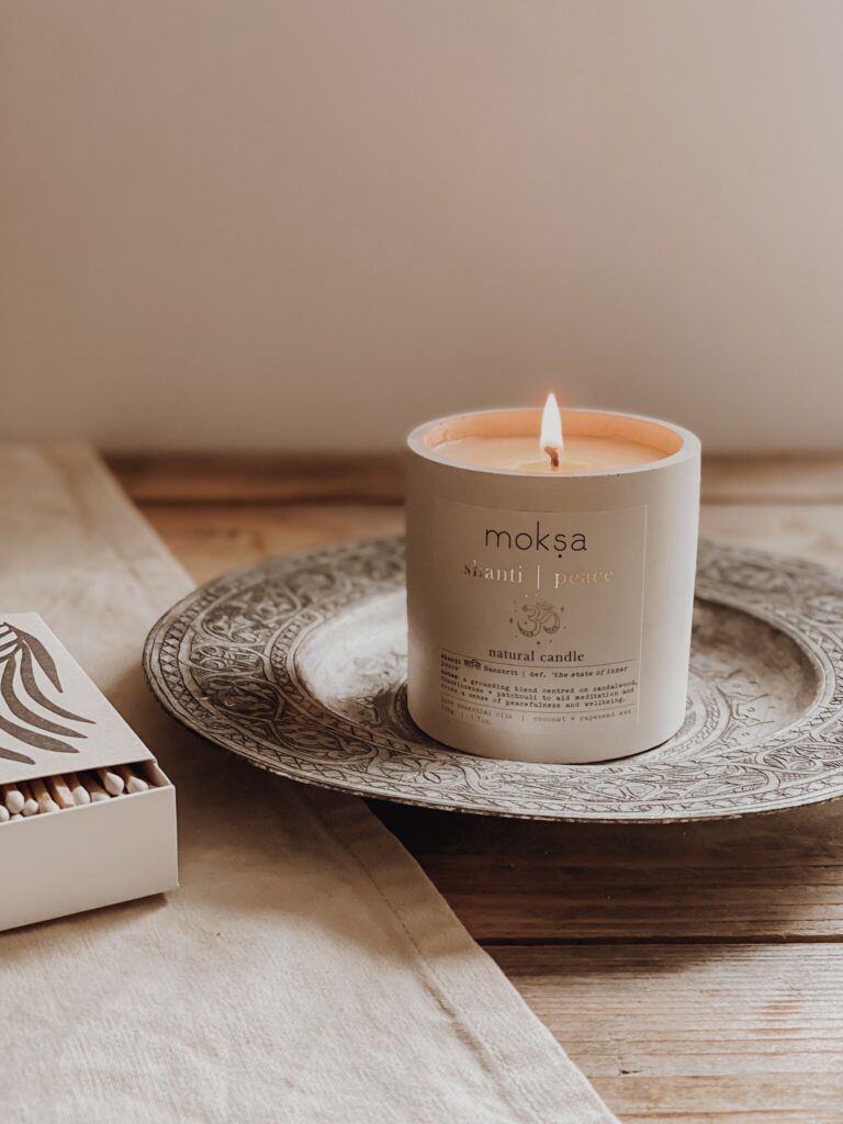 Shanti Peace candle