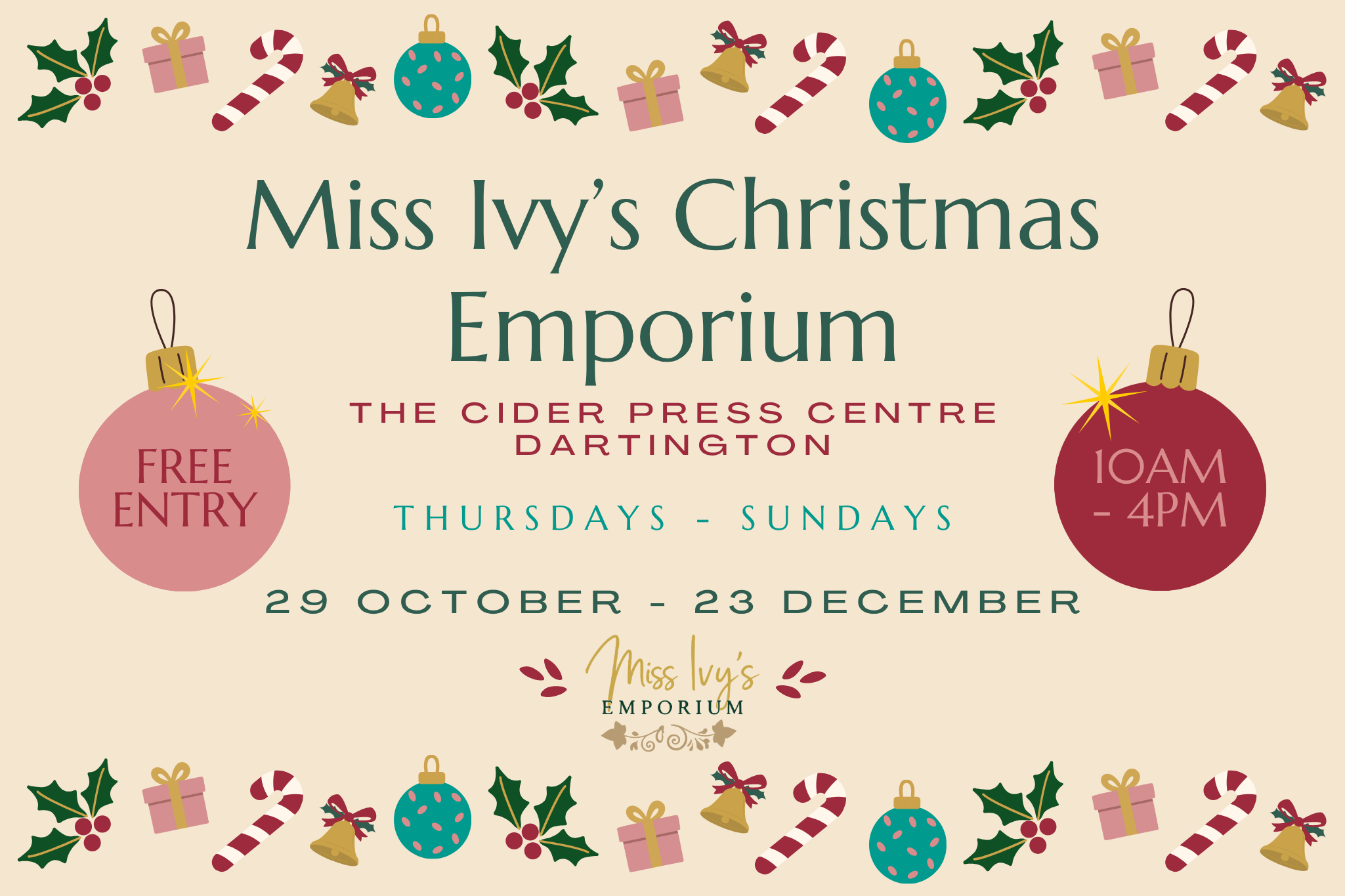 Miss Ivy's Christmas Emporium